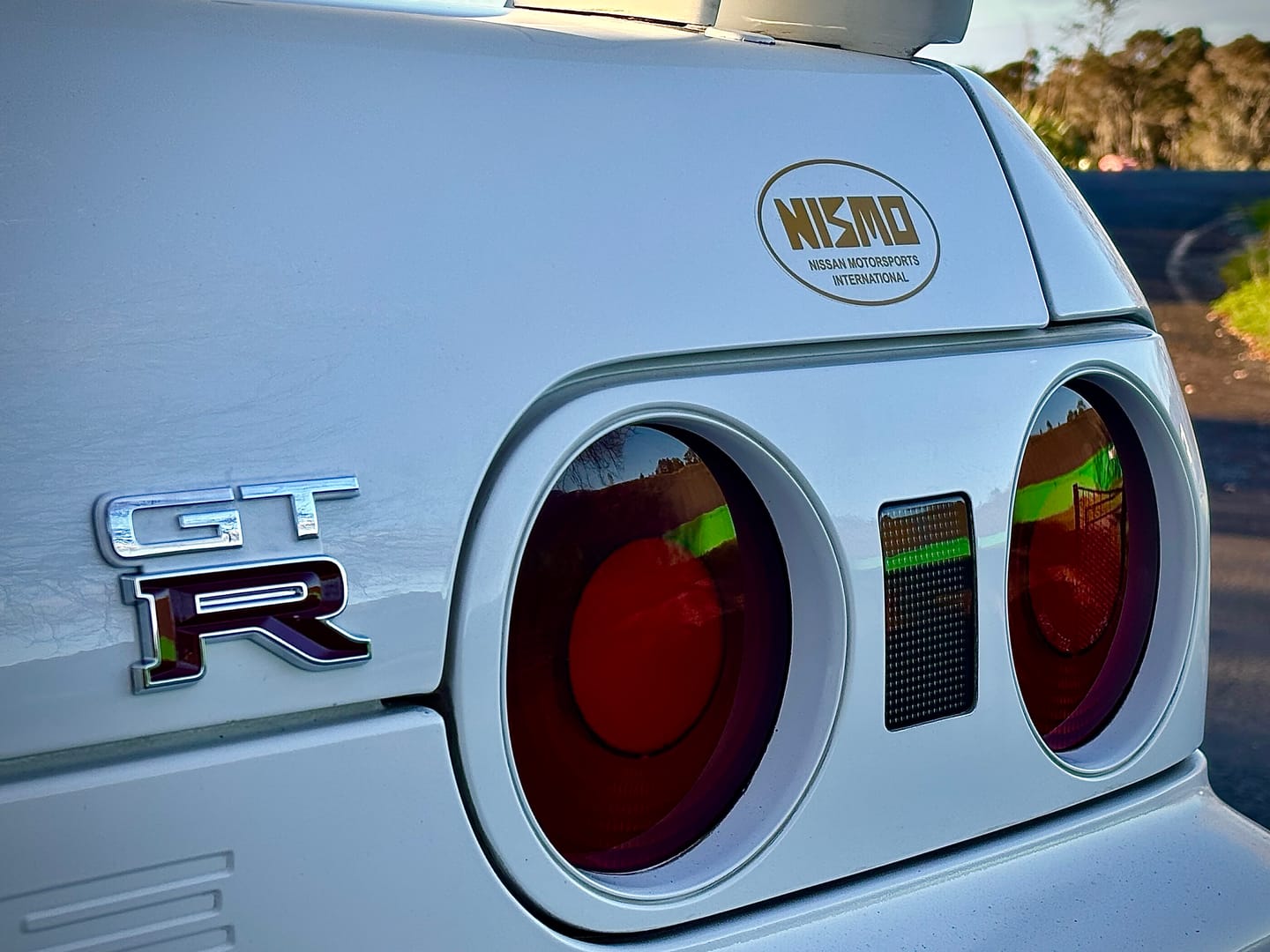 Customer photo review of Nissan Skyline R32 GTR Rear Badge - H4896-RHR20