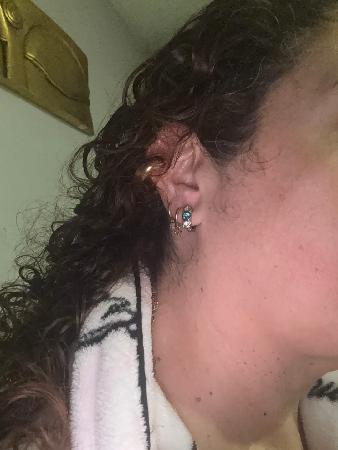 Customer photo review of Aretes Sucre Plata