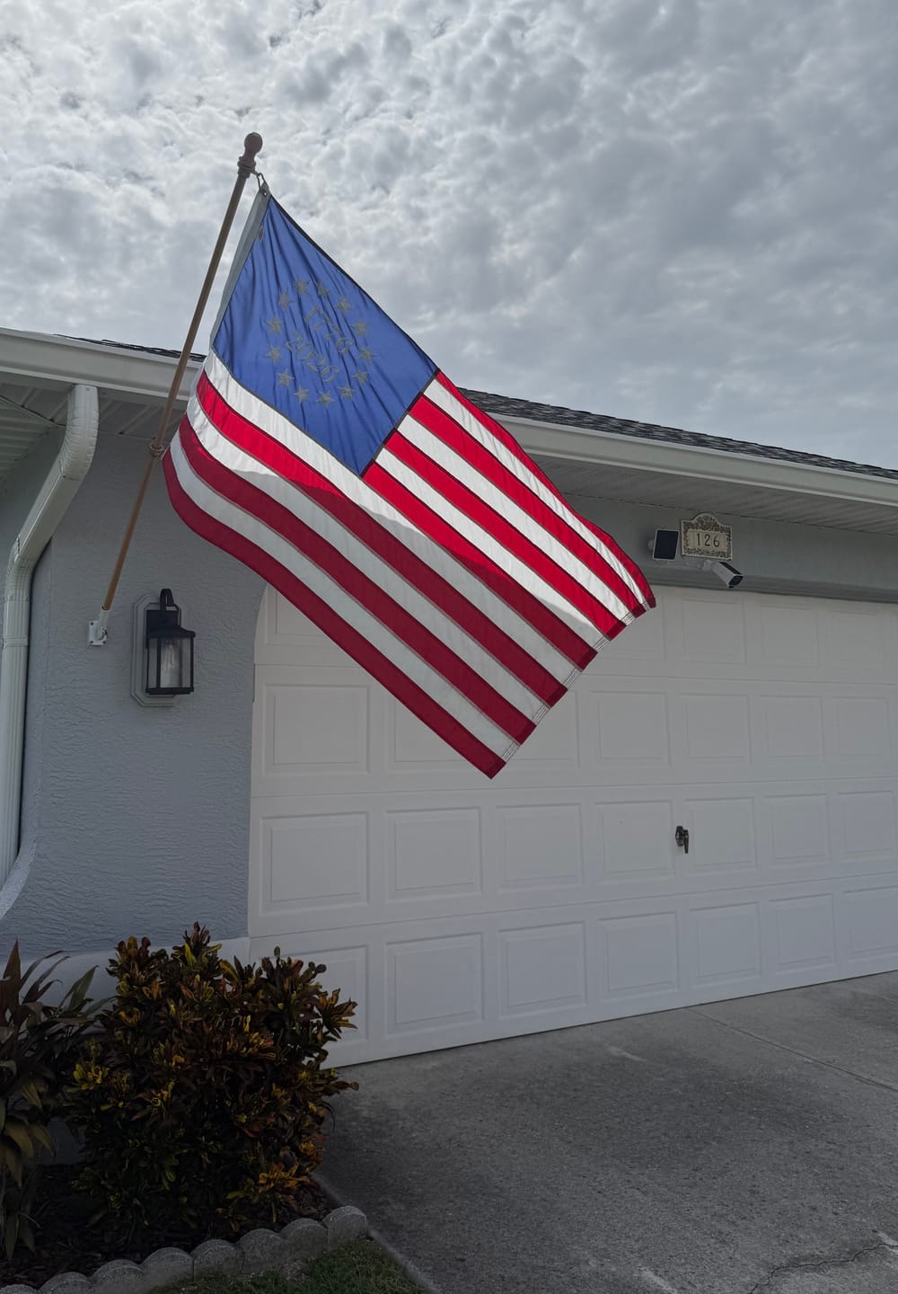 Customer photo review of 6' Flagpole