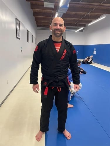 Customer photo review of Core Black Brazilian Jiu Jitsu Mens BJJ Gi