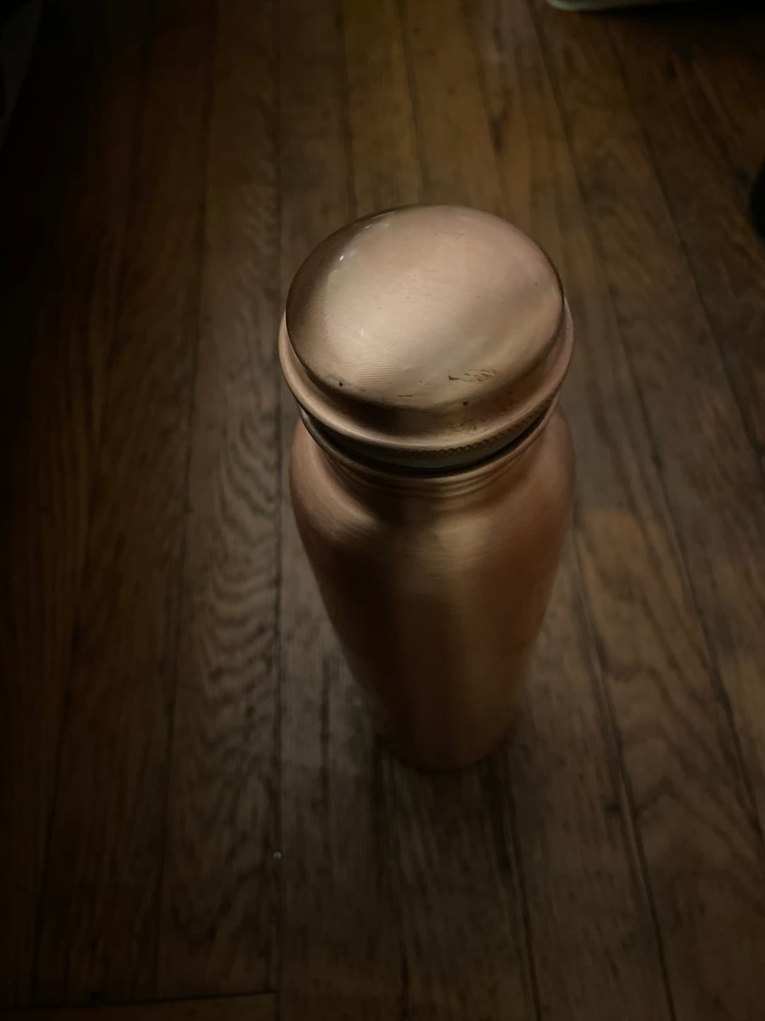 Customer photo review of Special Edition Plain Copper Water Bottle | Smooth Matte Finish for Pure Hydration