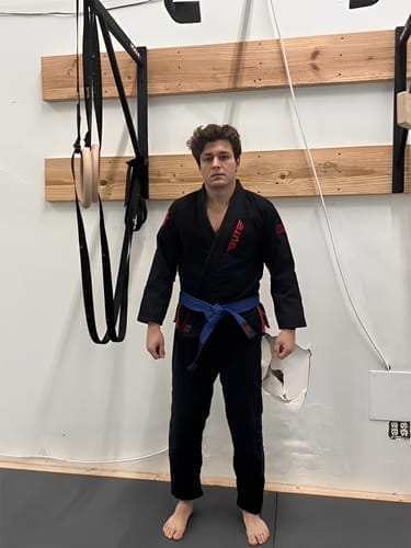 Customer photo review of Core Black Brazilian Jiu Jitsu Mens BJJ Gi
