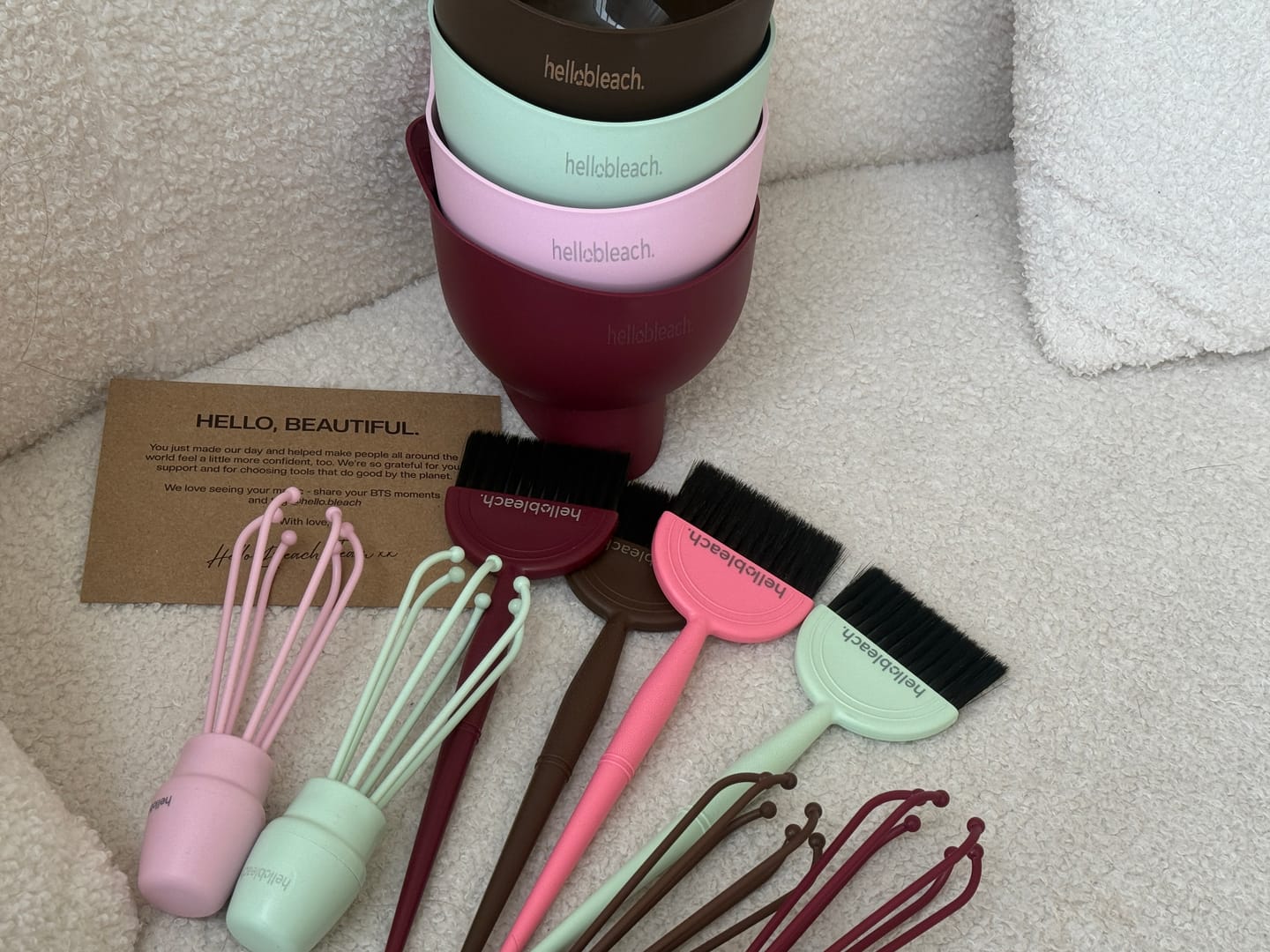Customer photo review of Large Tint Brush