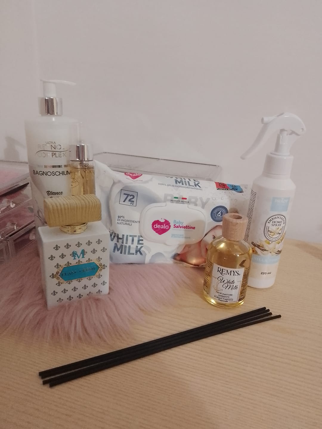 Customer photo review of IF® BOX PROFUMATA "BIANCO LATTE" ESPERIENZA COMPLETA CORPO & CASA "