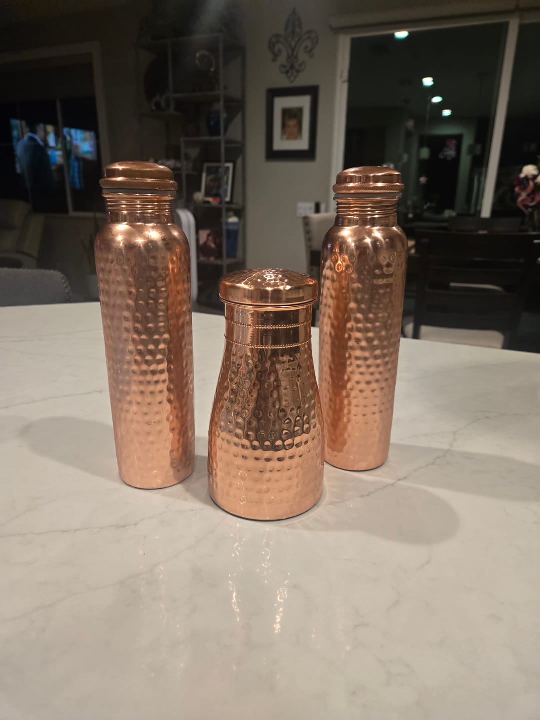 Customer photo review of Himalayan Ayurvedic Bedside Carafe