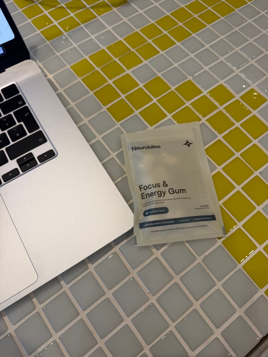 Customer photo review of Neurobites® Focus & Energy Gum (Performance-Starterpaket)