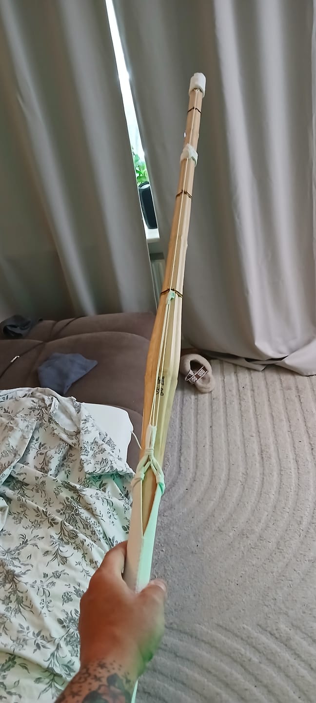 Customer photo review of [EXTRA 10% OFF AT CHECKOUT] - QUALITY Oval Grip Shinai ‘TOUKON’ - Set of *3*