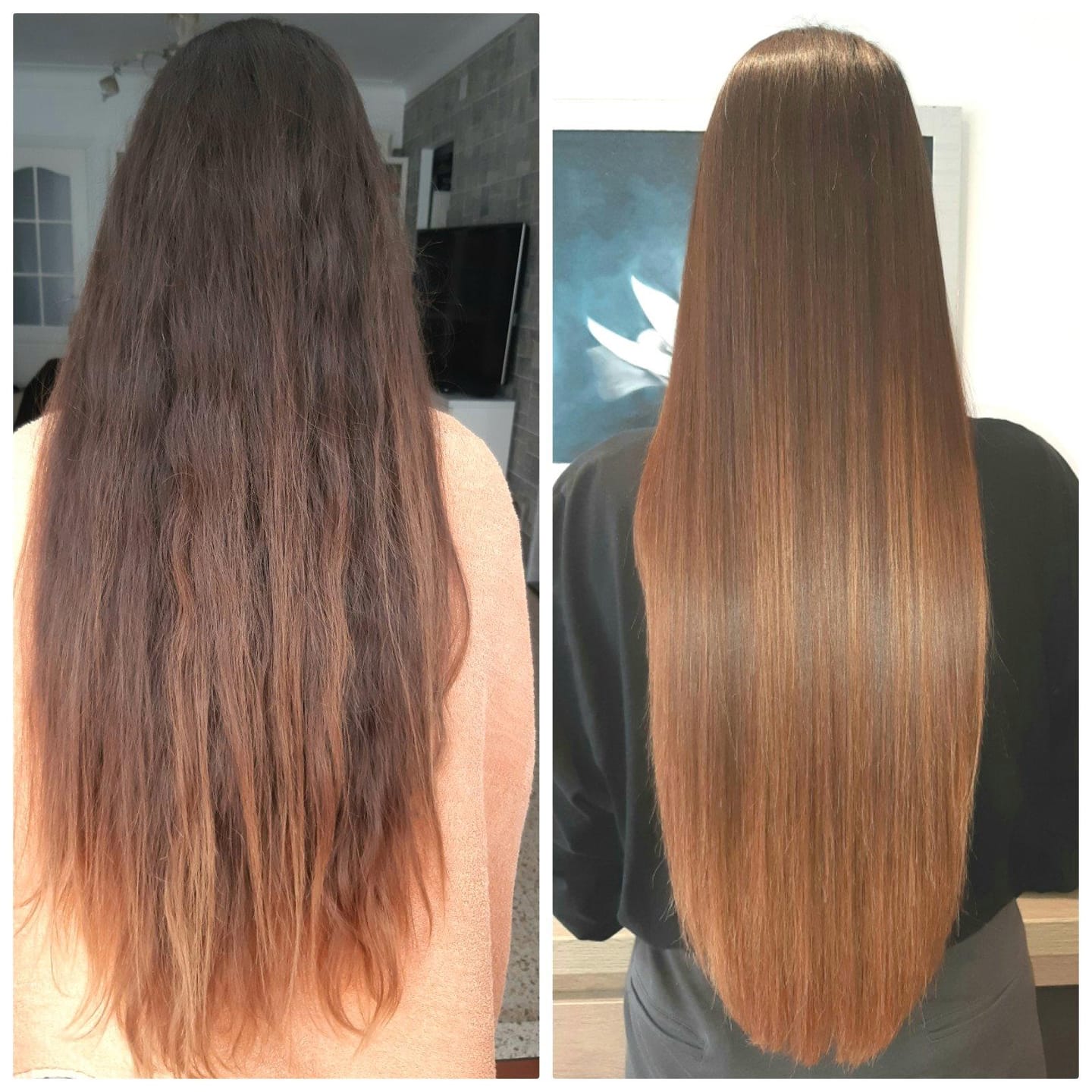 Customer photo review of Tanino Haarglättung Lana Brasiles Forest