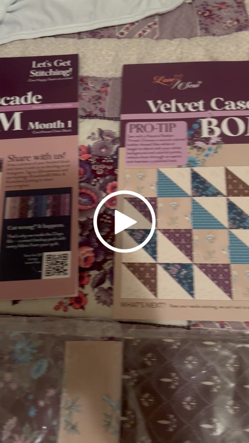 Customer video review of Beginner Block Of The Month - Petal Path Sunshine Blooms (54.5" x 68")