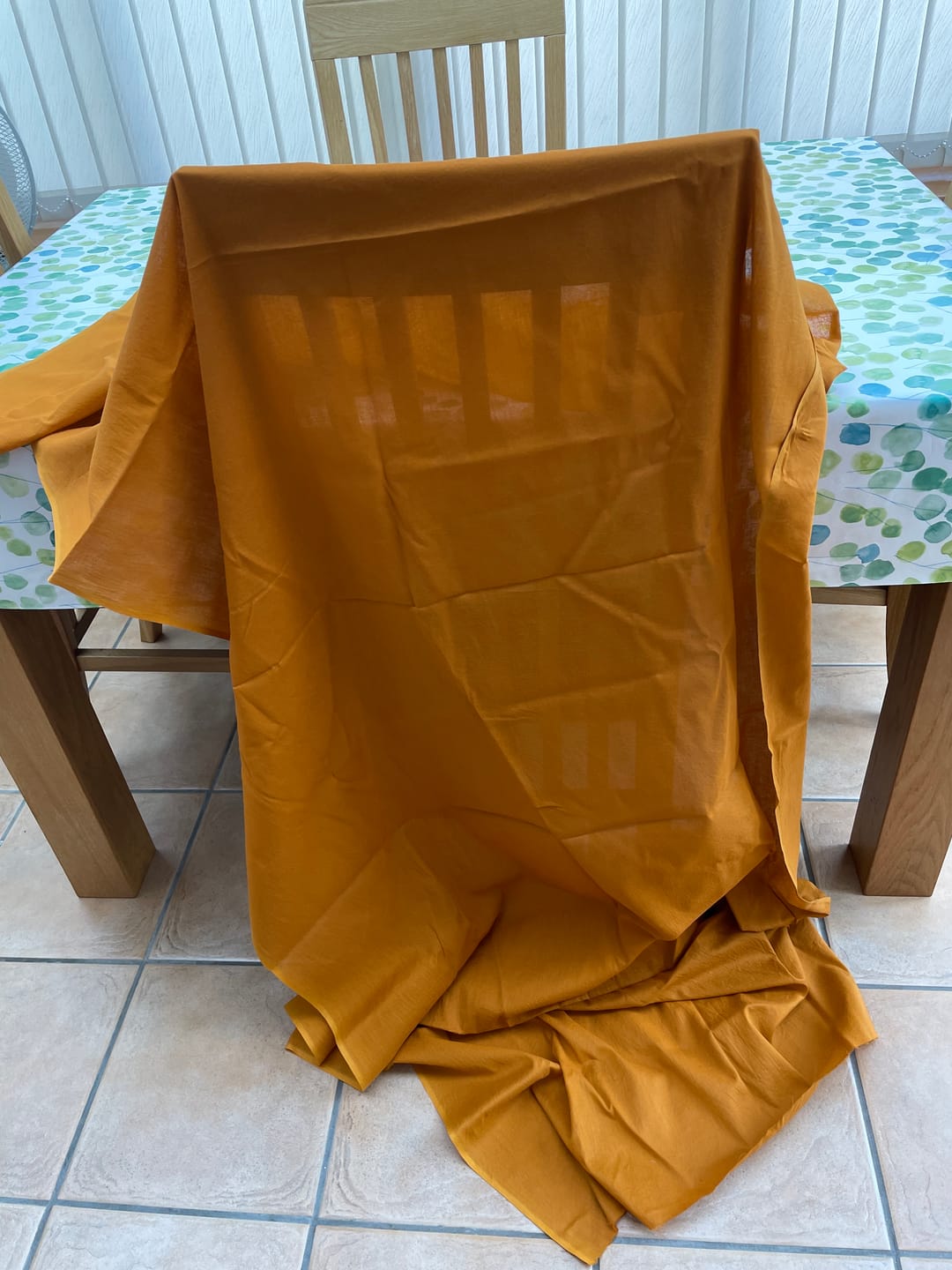 Customer photo review of Soft Cotton Muslin - 44" Wide - 16 Variations Available