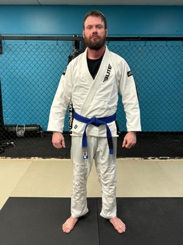 Customer photo review of Core White Brazilian Jiu Jitsu Mens BJJ Gi