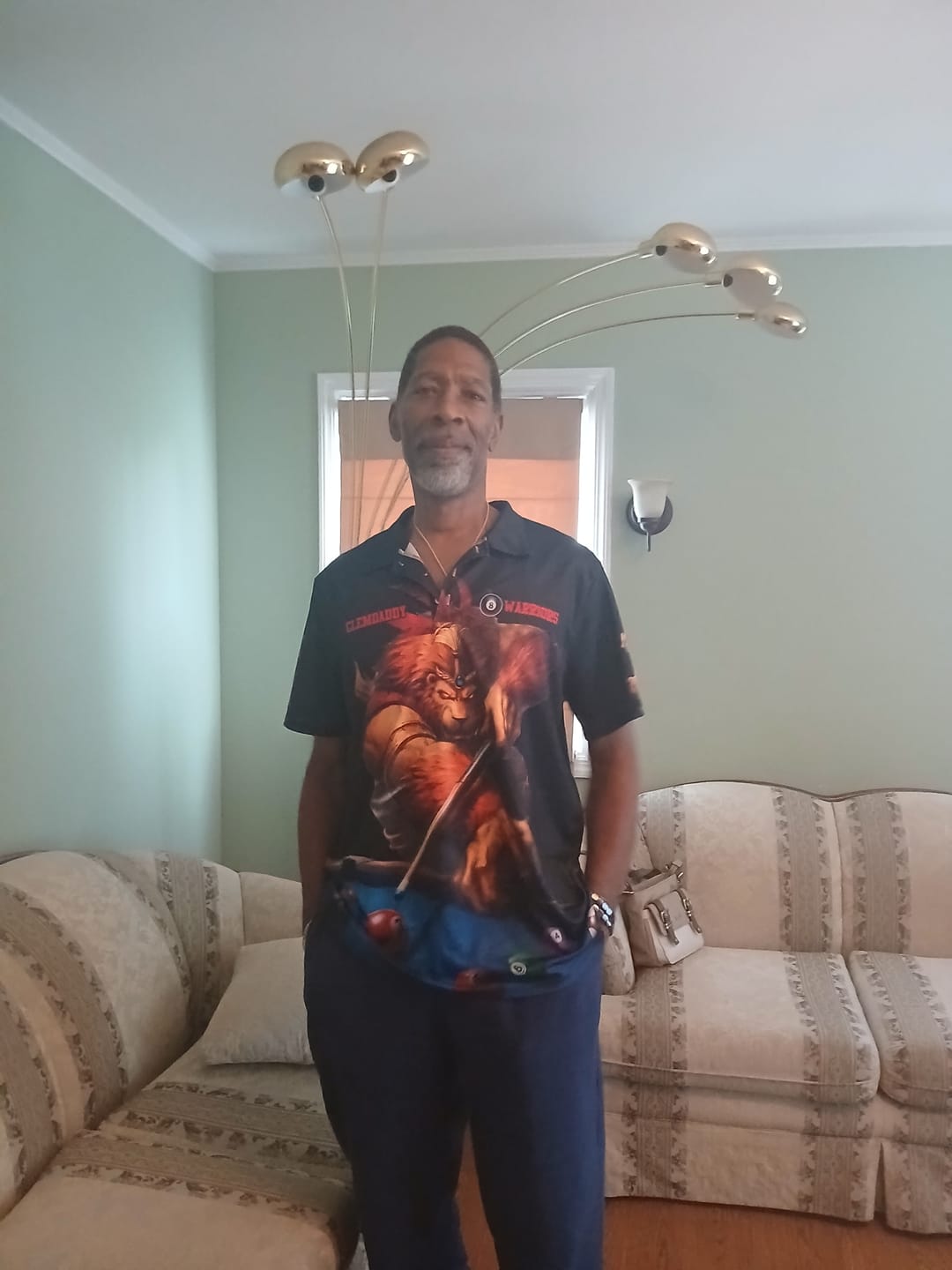 Customer photo review of Frenzidea Custom Shirt for Clement H. Moore