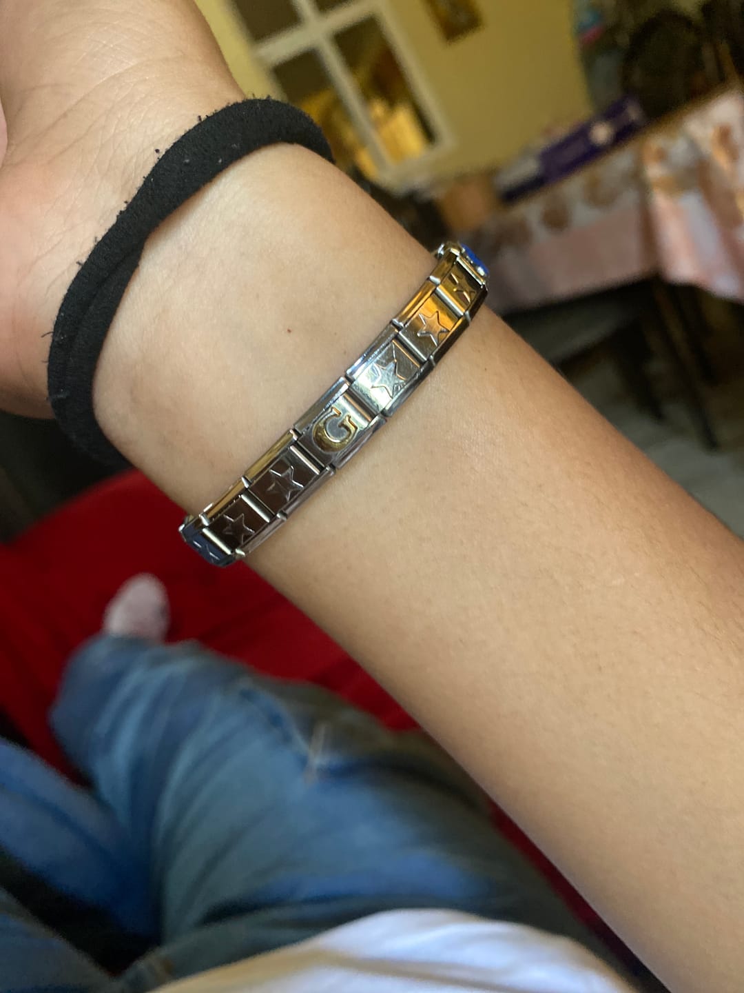 Customer photo review of Charm Letra G