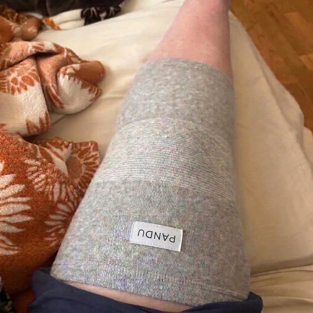 Customer photo review of Pandu™ Bambus Kniebandage (1 Stück)