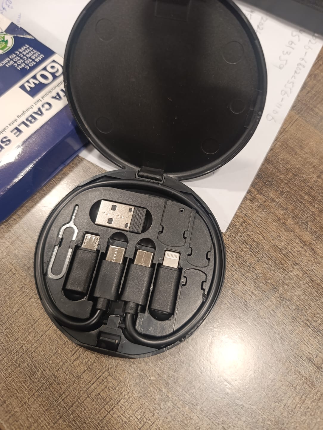 Customer photo review of TechMate (5 in 1 Charger, SIM Tool & Holder)