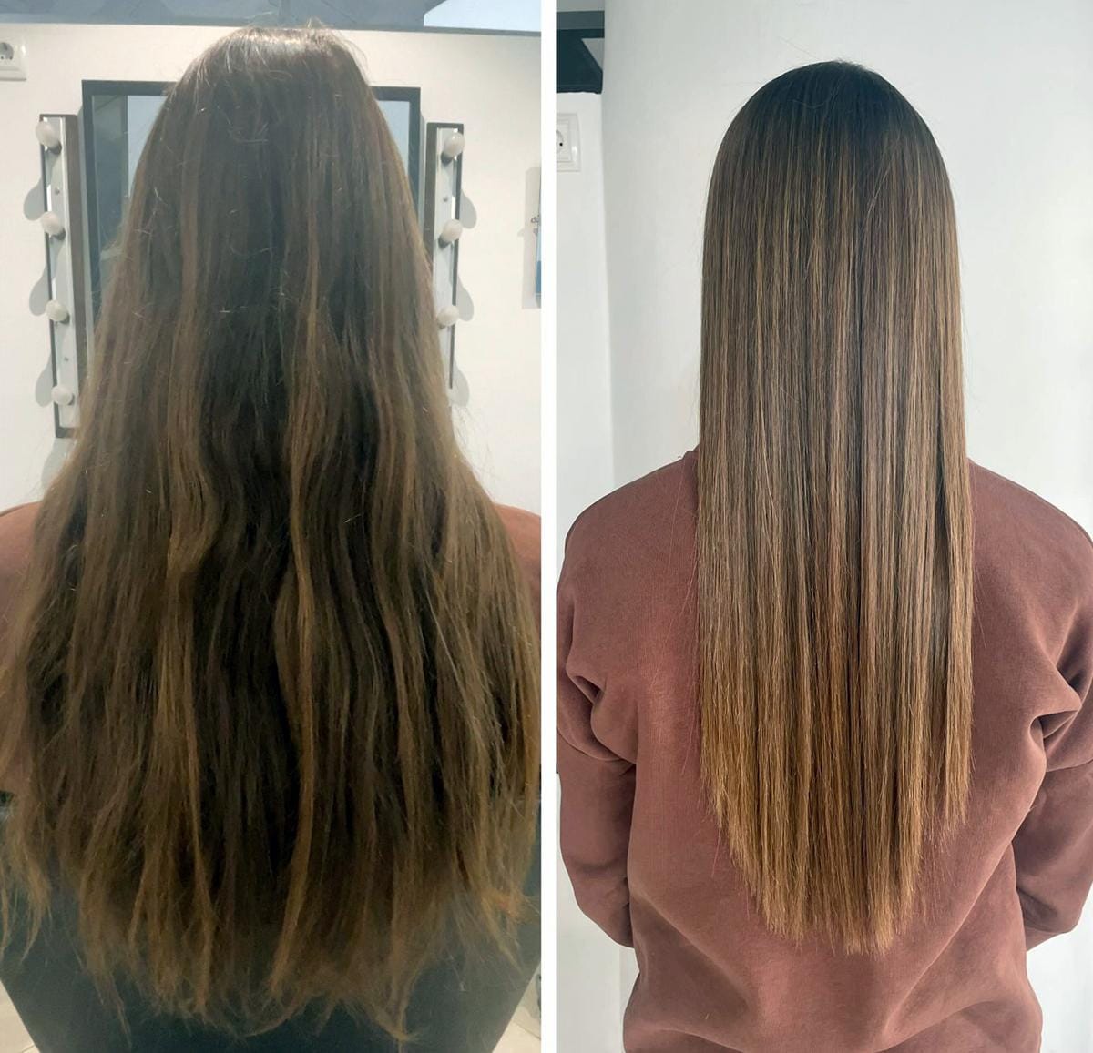 Customer photo review of Tanino Haarglättung Lana Brasiles Forest