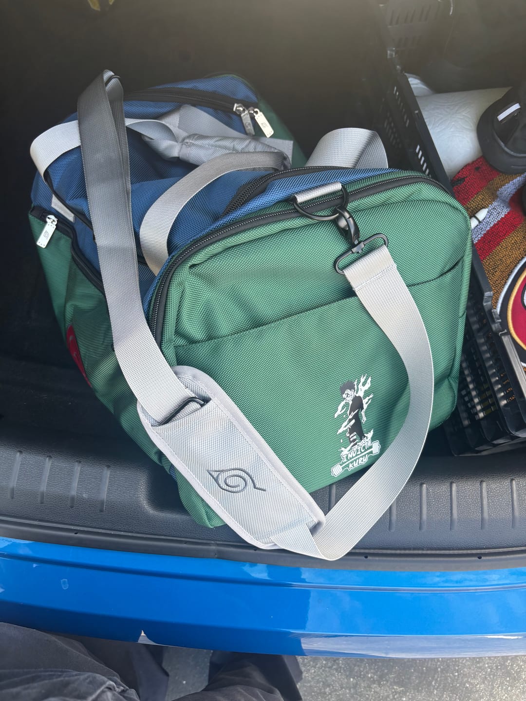 Customer photo review of Ninja Duffel Bag