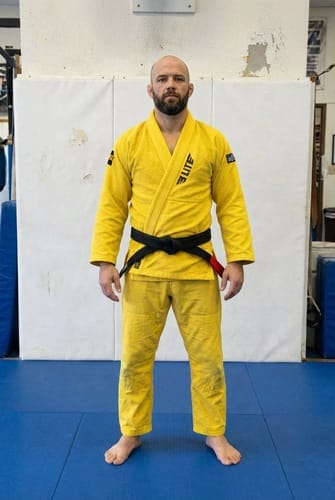 Customer photo review of Core Yellow Brazilian Jiu Jitsu Mens BJJ Gi