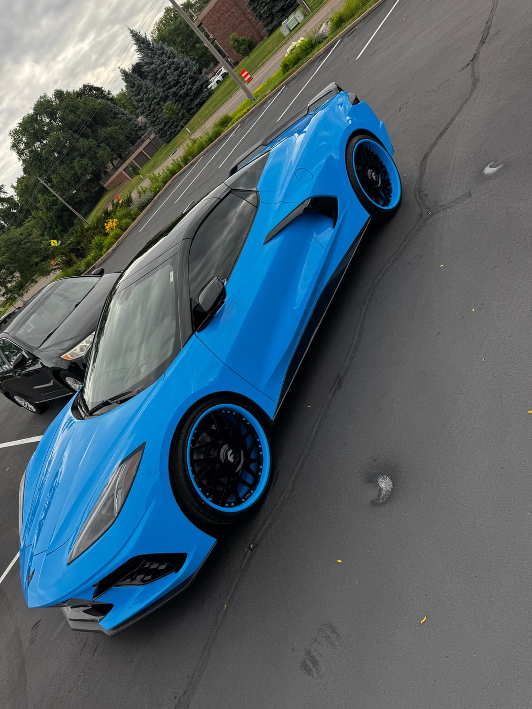 Customer photo review of Corvette C8 EOS Performance Side Skirts