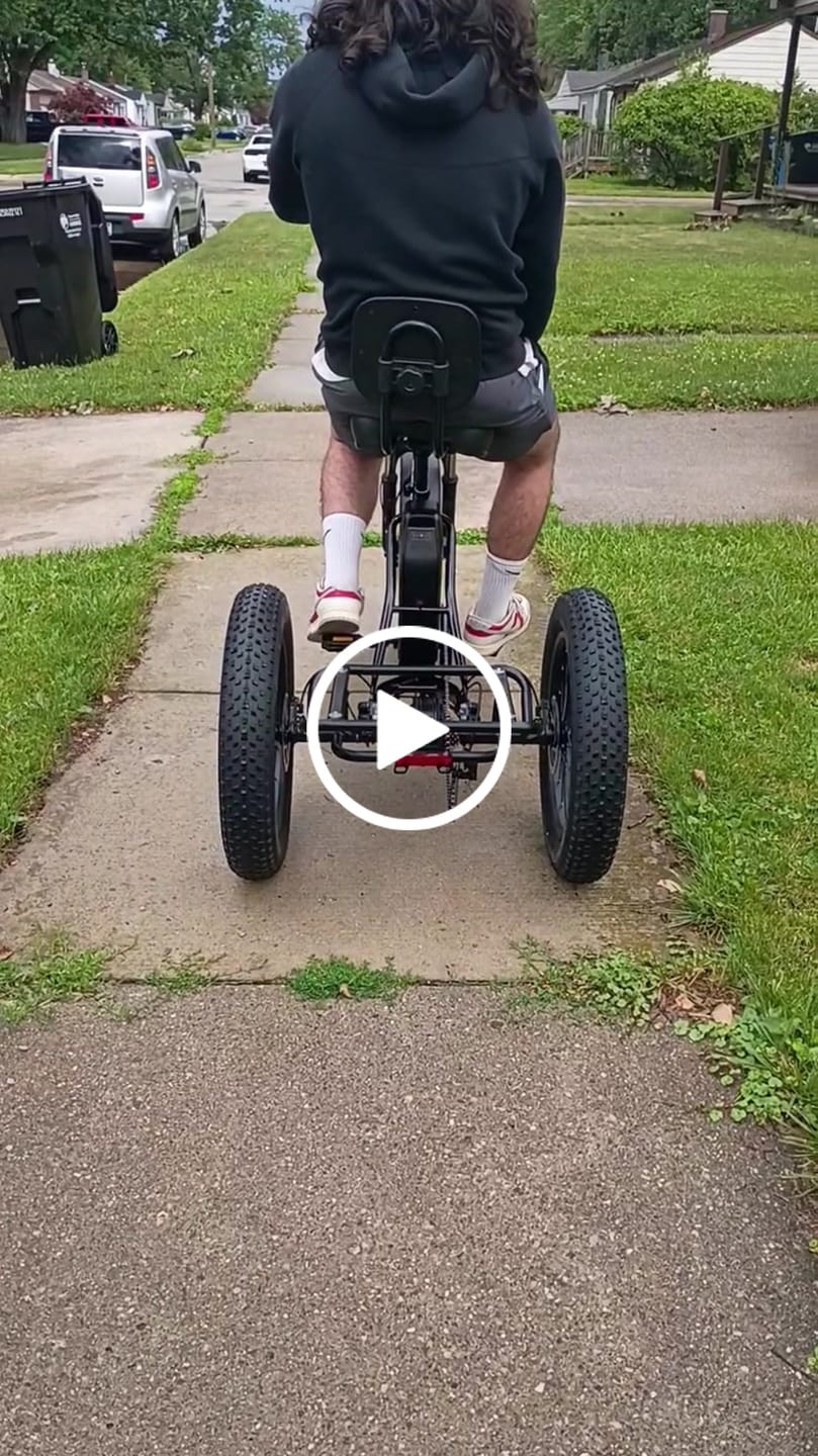 Customer video review of Eskute® T300Pro Folding Electric Trike