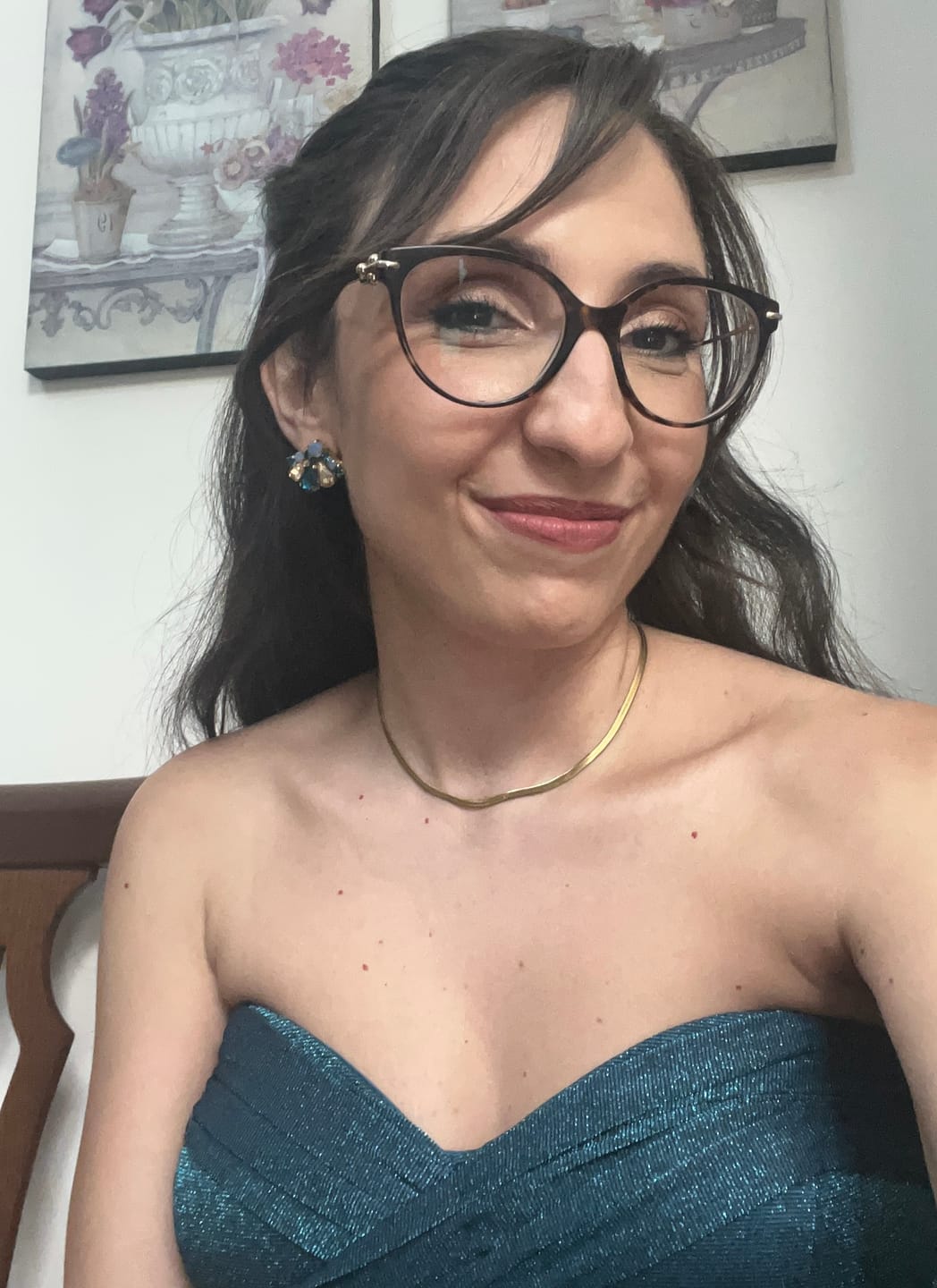 Customer photo review of Che Duci - Personalizzato (Orecchini)