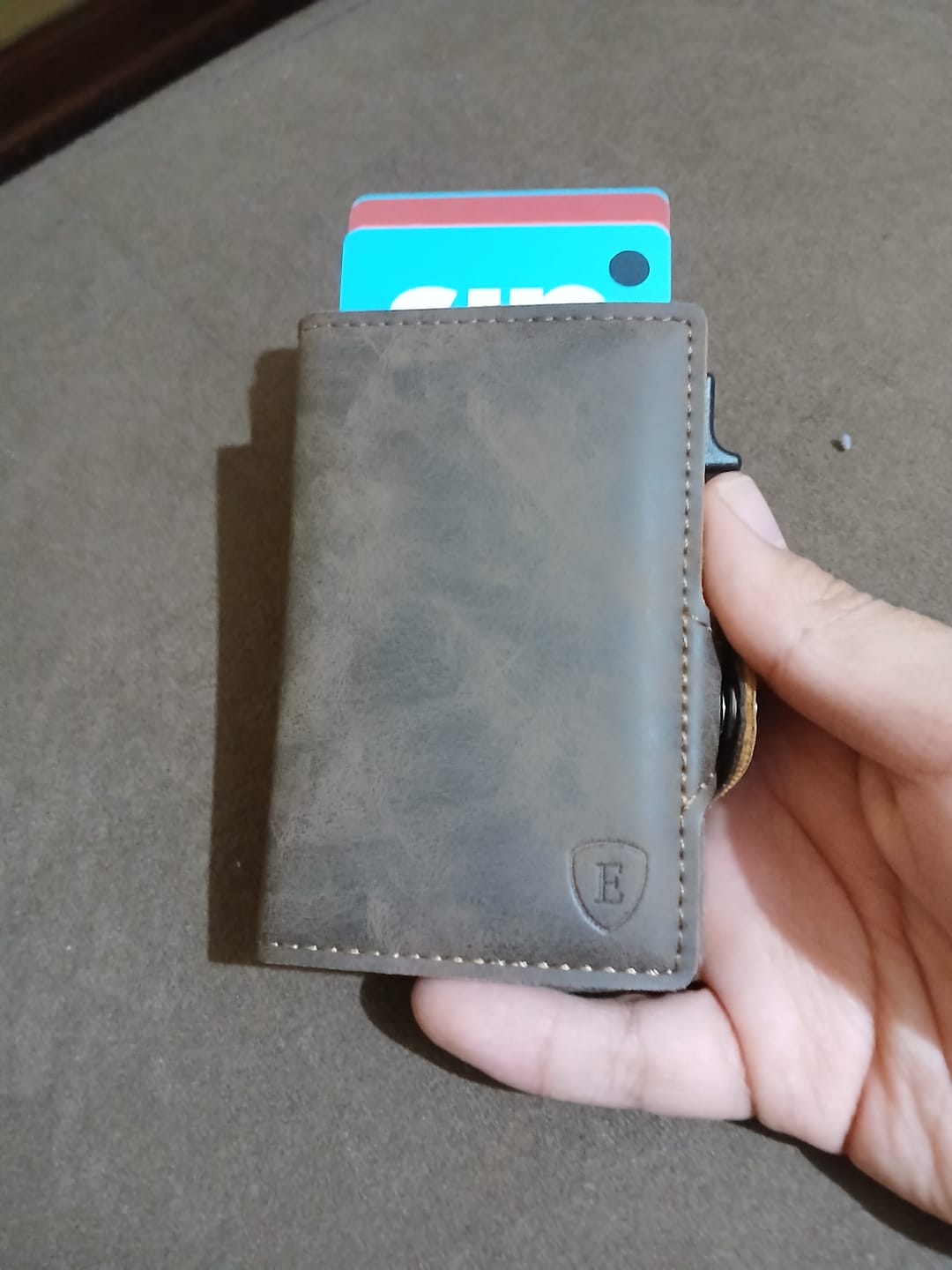 Customer photo review of E-DARK BROWN