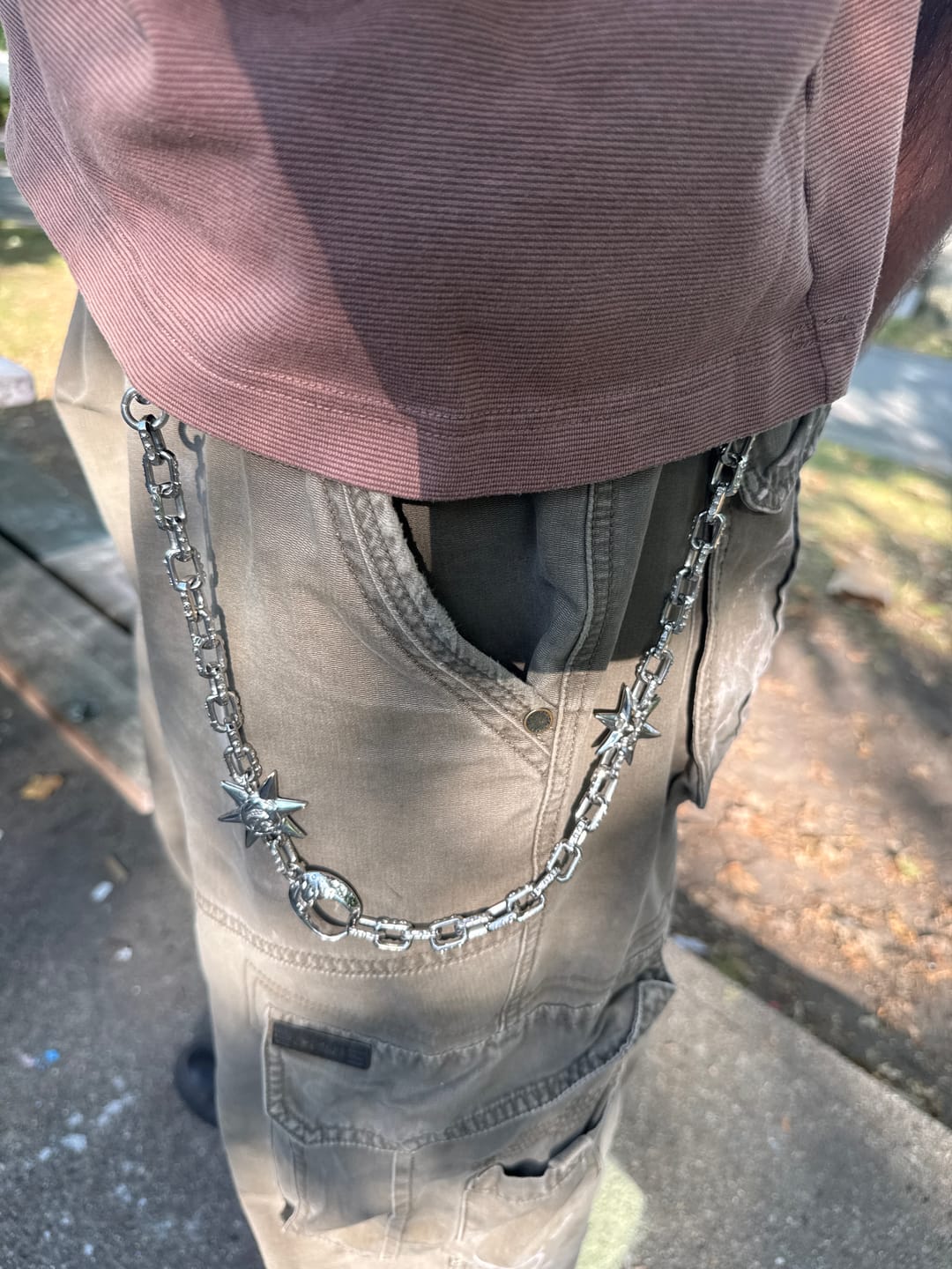 Customer photo review of ASTROLOGY WALLET CHAIN
