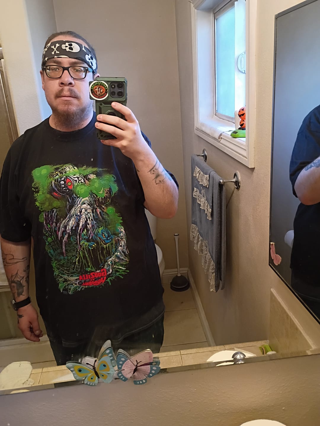 Customer photo review of GODZILLA VS. HEDORAH: HIDEOUS SPAWN - T-SHIRT