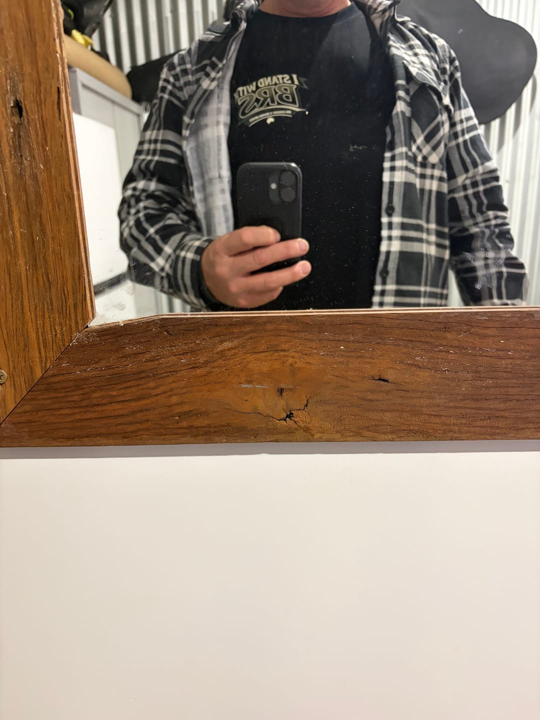 Customer photo review of Big Chocky | Stand With BRS Tee
