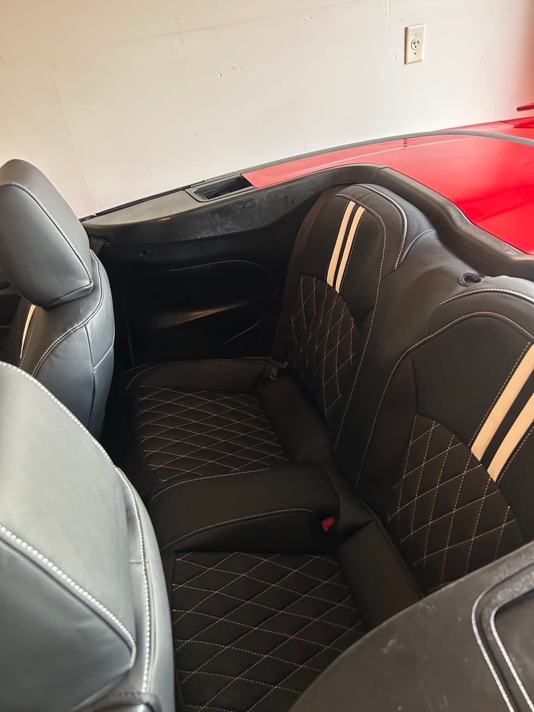 Customer photo review of Premium Custom-Fit Seat Covers
