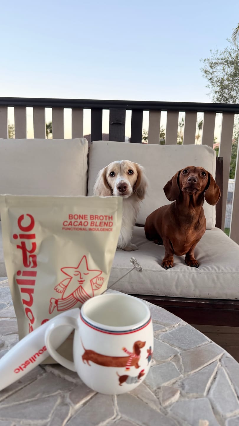 Customer photo review of Bone Broth Cacao Blend