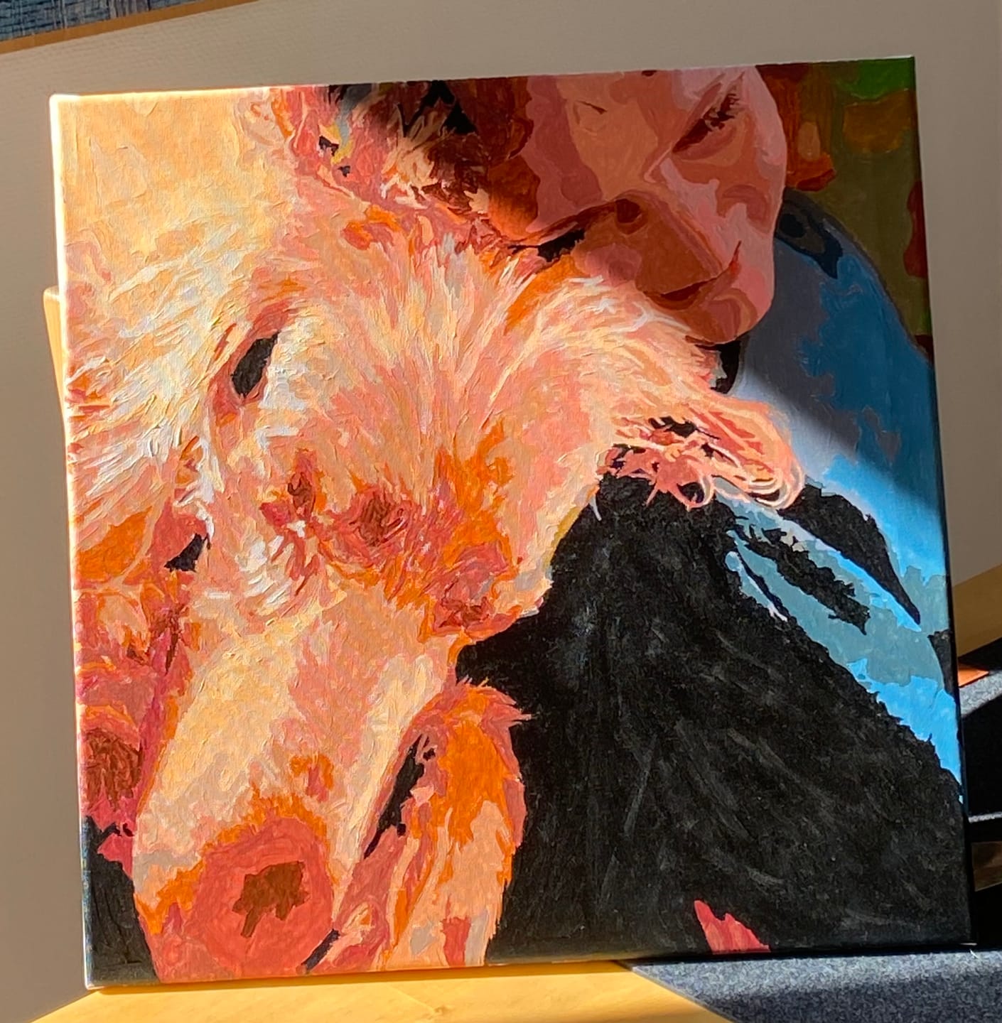 Customer photo review of Eigenes Foto - Malen nach Zahlen