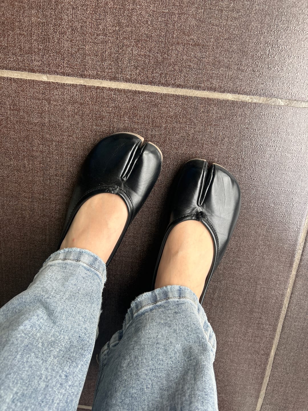 Customer photo review of Bailarinas Tabi Isabella