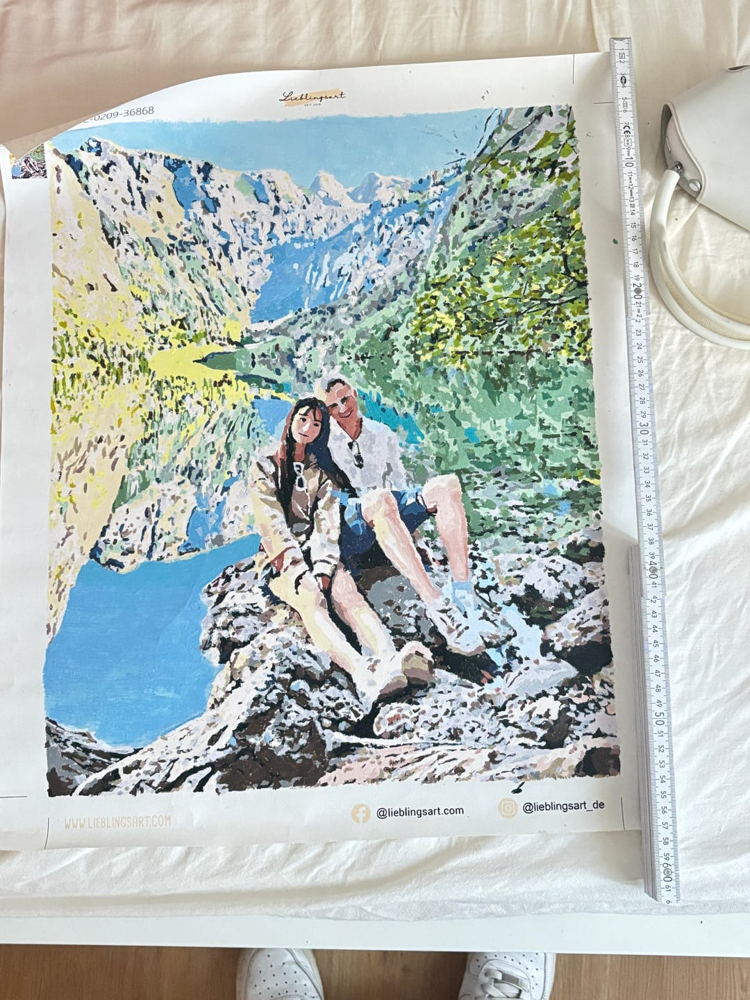 Customer photo review of MALEN NACH ZAHLEN | EIGENES BILD