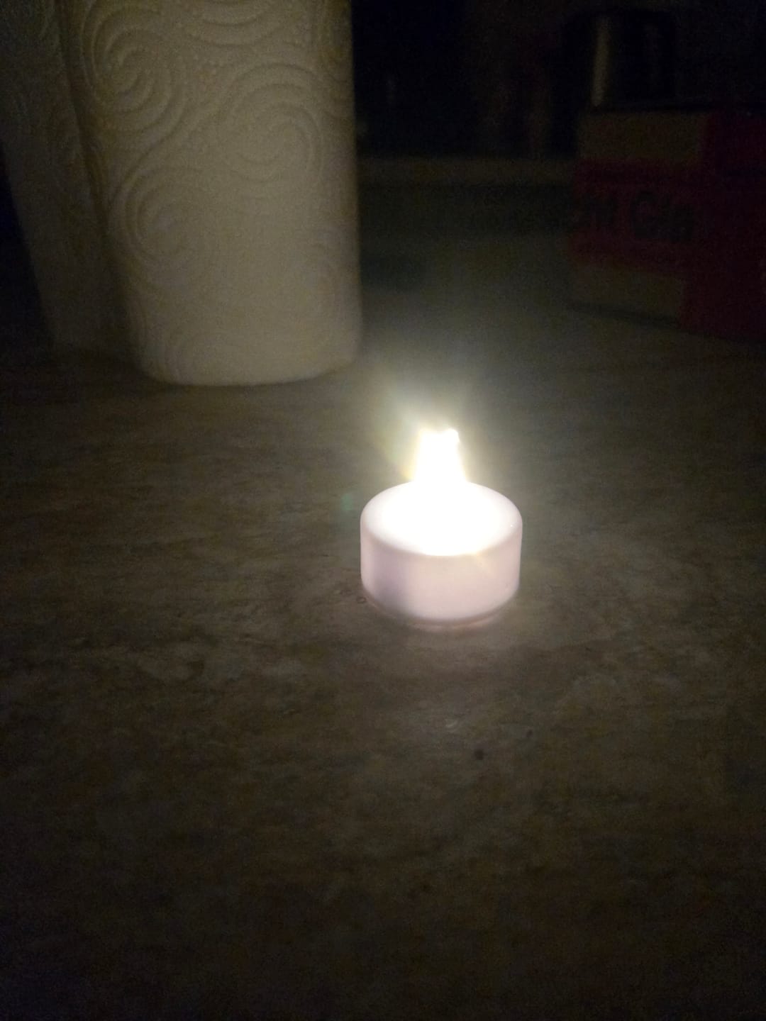 Customer photo review of Bougie chauffe-plat LED