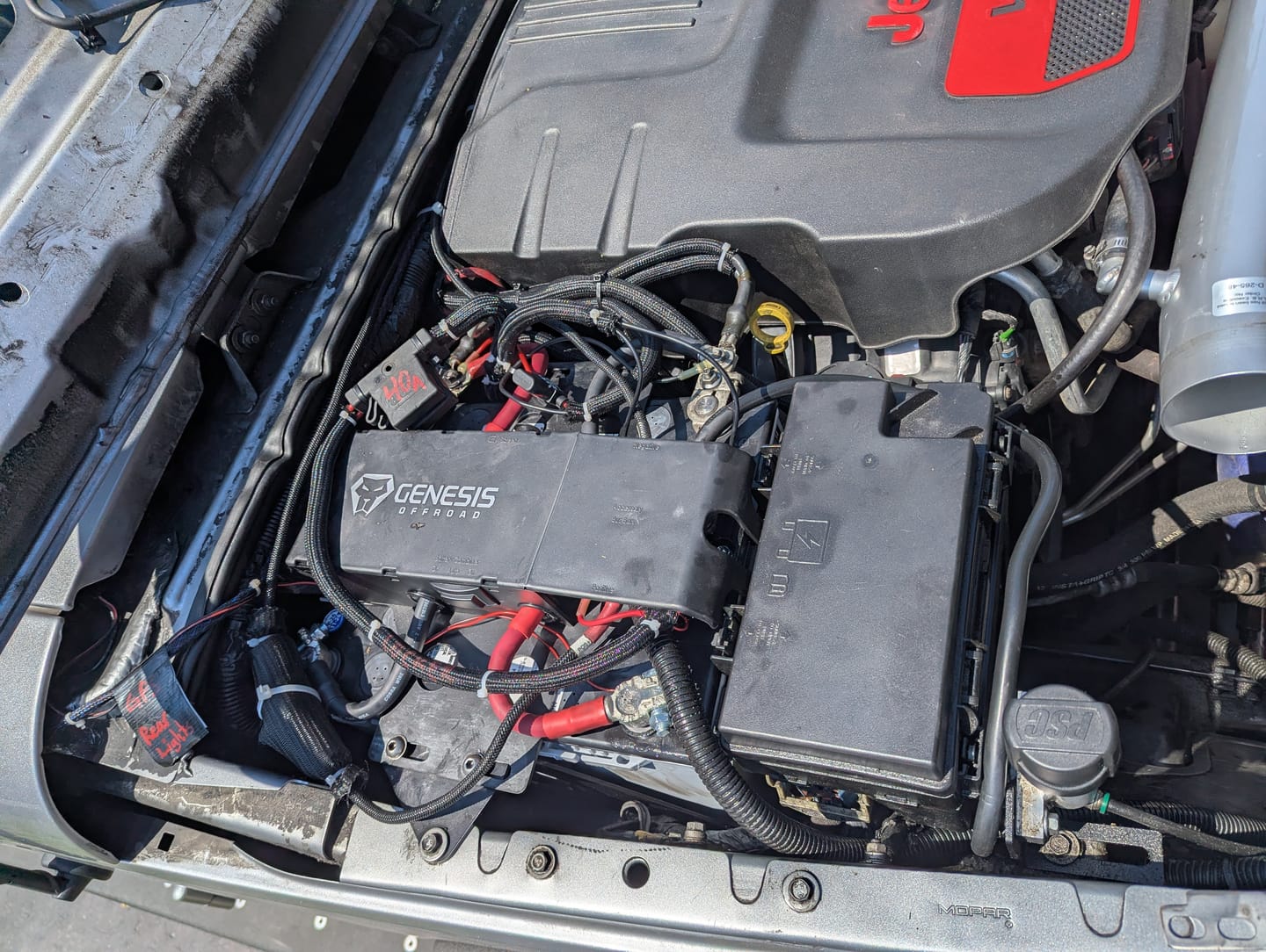 Customer photo review of 2007-2018 Jeep Wrangler JK Gen 3 Dual Battery System