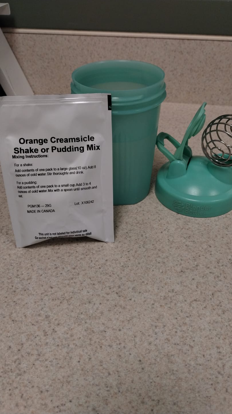 Customer photo review of Orange Creamsicle Shake - Proti-Max
