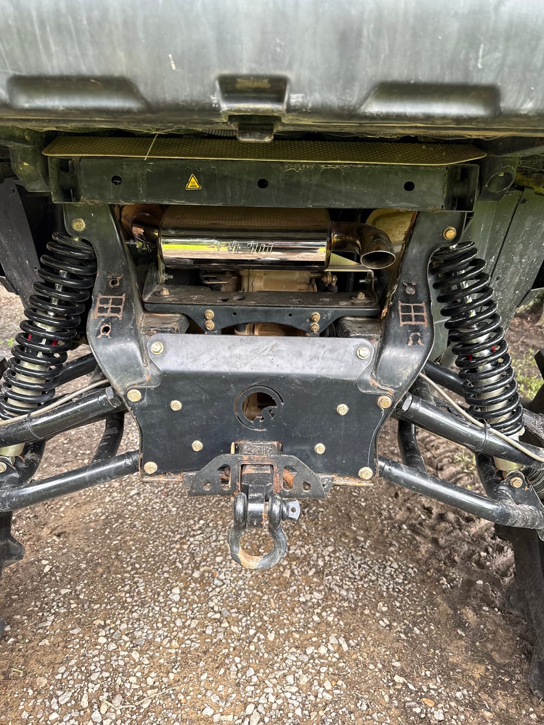Customer photo review of RPM 2016-2025 Can-Am Defender HD10/HD9/HD8 Slip On, Sport Muffler