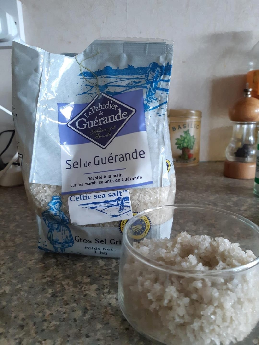 Customer photo review of Le Paludier GROS Salt Bag - 1kg