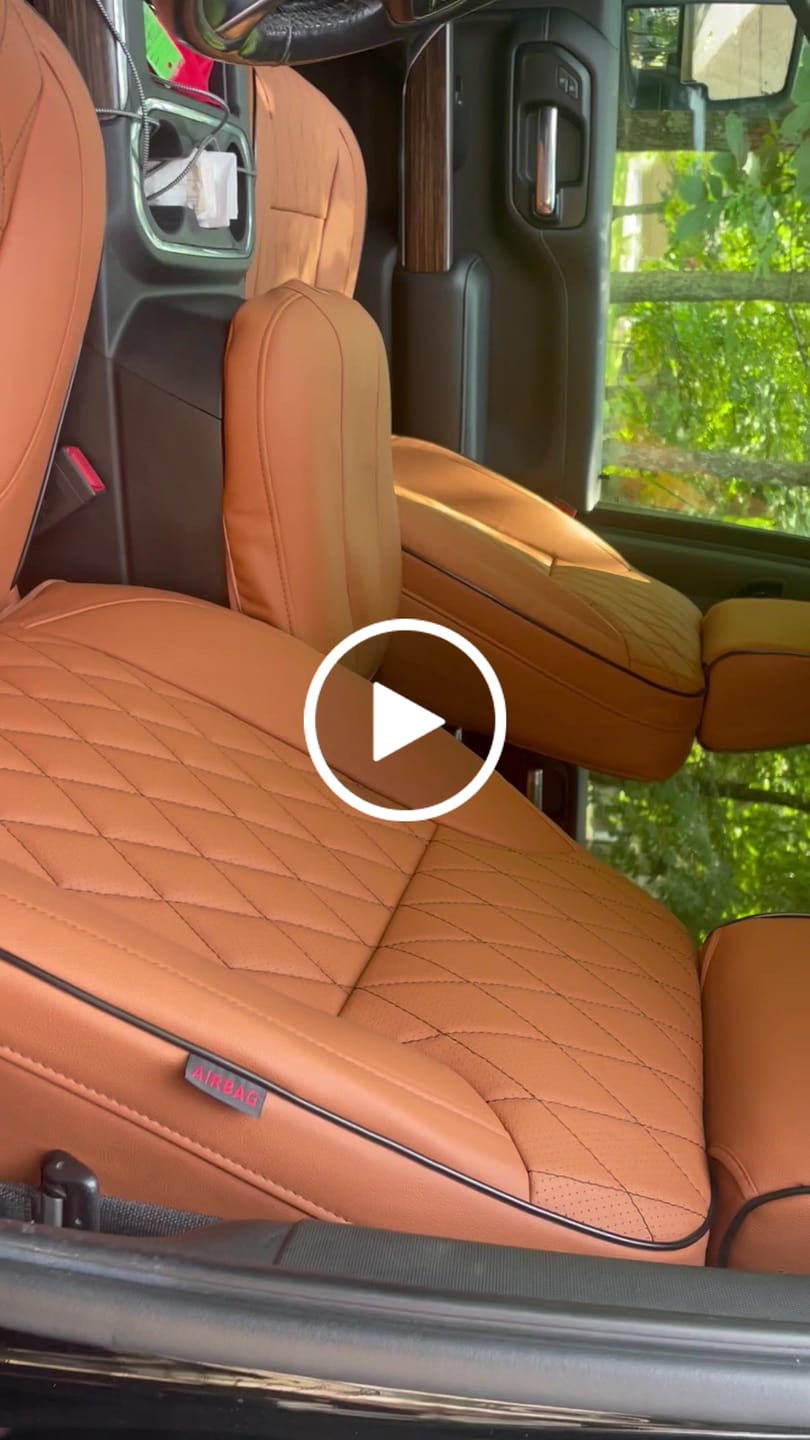 Customer video review of Premium Custom-Fit Seat Covers