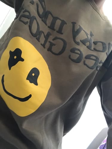 Customer photo review of Lucky Me! I See Ghosts Crewneck