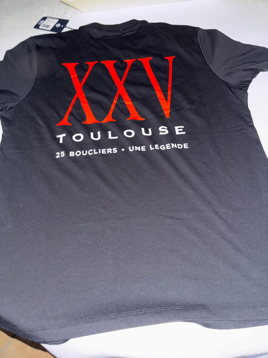 Customer photo review of T-shirt CHAMPION 2026 Stade Toulousain noir