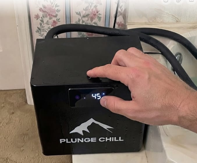 Customer photo review of COLD PLUNGE CHILLER