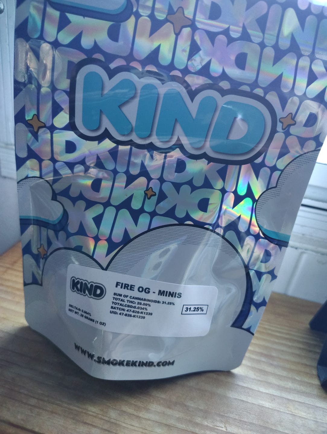 Customer photo review of Fire OG - Minis - 28 Grams - Indica