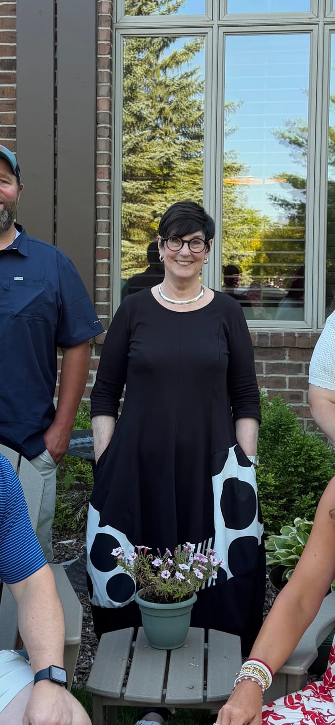 Customer photo review of Urban Broadway Cocoon Dress, Mono