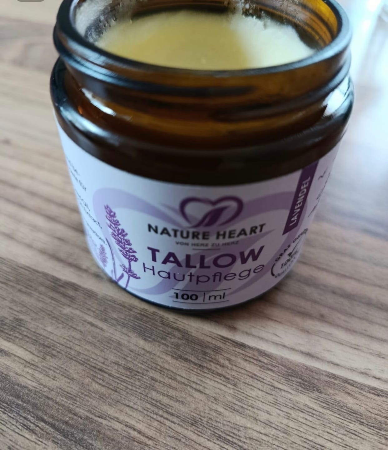 Customer photo review of Tallow Hautpflege Lavendel
