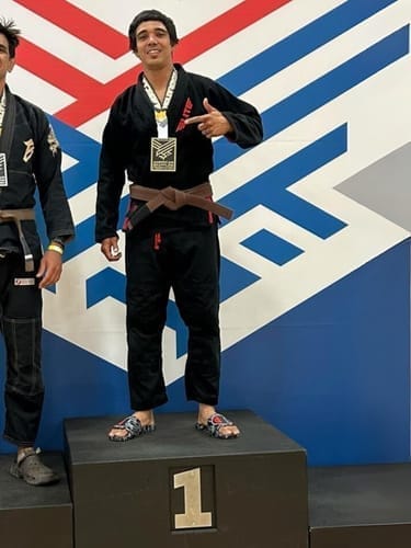 Customer photo review of Core Black Brazilian Jiu Jitsu Mens BJJ Gi