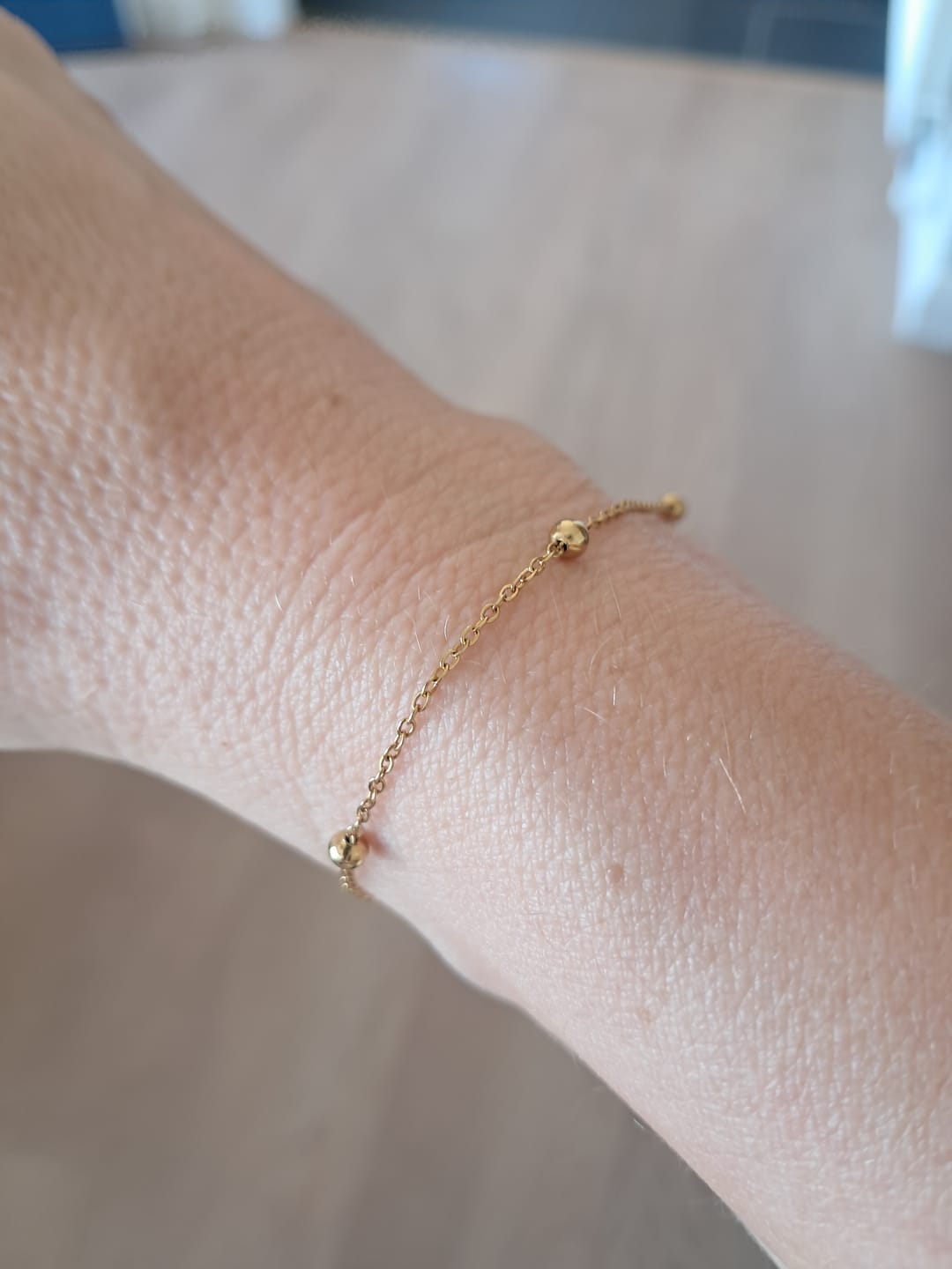 Customer photo review of Linked Permanent Jewellery Experience (deposit only)