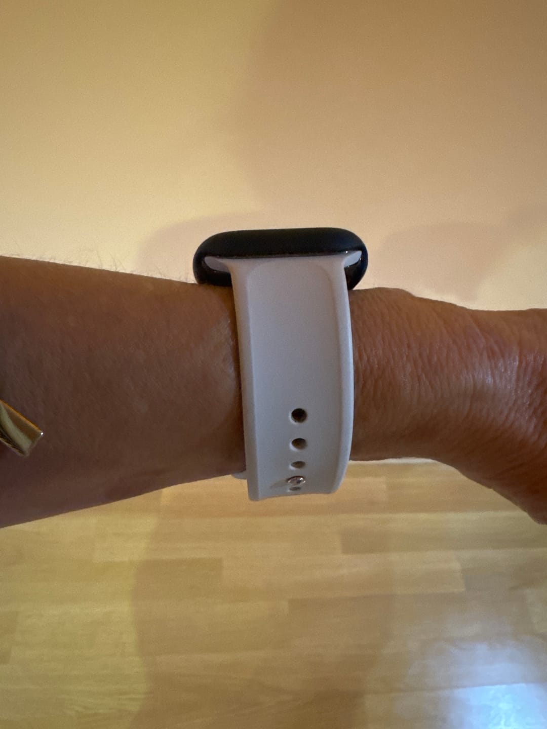 Customer photo review of Curea Ceas Apple Watch Silicon Starlight