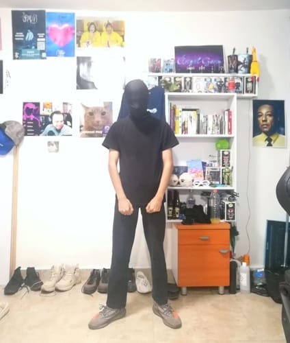 Customer photo review of Kanye West Balaclava
